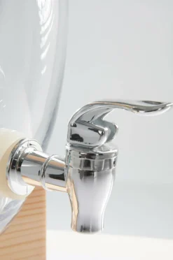 Flash Sale NOVIA Lasisäiliö, Jossa Hana Ja Jalusta Joulukattaus|Kattaus- Ja Keittiötarvikkeet