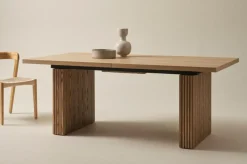 Sale PALANZO Ruokapöytä Ja Jatkolevy 105x196+45 Cm Pöydät