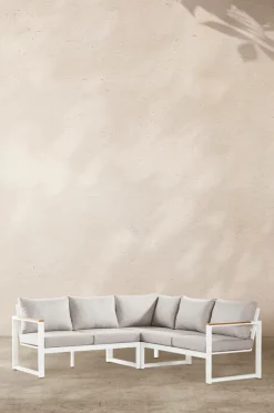 Shop PAROS Loungesohva - 3 Osaa Puutarhasohvat & Puutarhapenkit|Ulkokalusteet