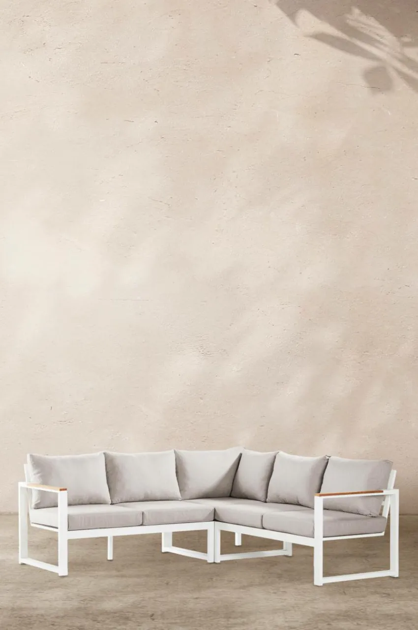 Shop PAROS Loungesohva - 3 Osaa Puutarhasohvat & Puutarhapenkit|Ulkokalusteet