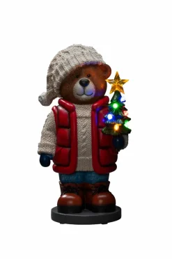 Store Pieni Teddykarhu LED Korkeus 38,5 Cm Jouluvalot