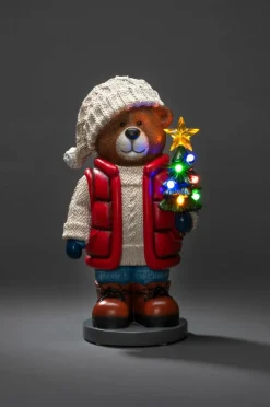 Store Pieni Teddykarhu LED Korkeus 38,5 Cm Jouluvalot