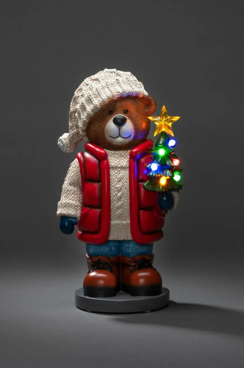 Store Pieni Teddykarhu LED Korkeus 38,5 Cm Jouluvalot