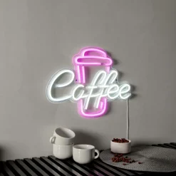 Hot Plexy-koriste Coffee Usb Ulkovalaisimet|Ulkovalaisimet
