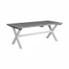 Hot SHABBY CHIC Pöytä 86 X 195 Cm Puutarhapöydät|Ulkokalusteet
