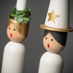 Discount Sähkökynttelikkö 4 Lamppua, Lucia 30 Cm Jouluvalot