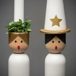 Discount Sähkökynttelikkö 4 Lamppua, Lucia 30 Cm Jouluvalot
