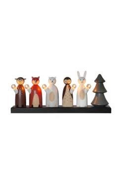 Discount Sähkökynttelikkö Forest Friends 19 Cm Jouluvalot