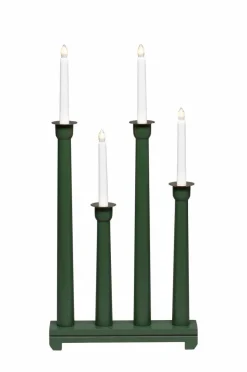 Online Sähkökynttelikkö Puuta, 4 Lamppua, 59 Cm Jouluvalot