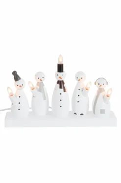 New Sähkökynttelikkö Snowman 21 Cm Jouluvalot