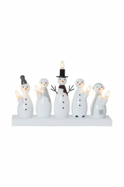 New Sähkökynttelikkö Snowman 21 Cm Jouluvalot