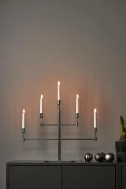 Clearance Sähkökynttelikkö Vide, Korkeus 53 Cm Jouluvalot