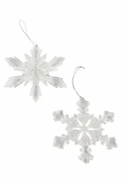 Best SNOWFLAKE Joulukoriste 4-pack Joulukoristeet