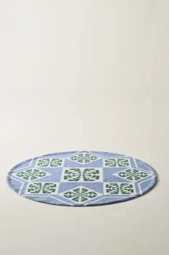 Shop TREELINE Matto Sileä, Halkaisija 110 Cm Kierrätysmatot|Joulukuusenmatot