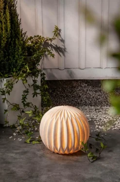 Clearance Ulkokoriste Sandy Globe 25 Cm Ulkovalaisimet|Ulkovalaisimet