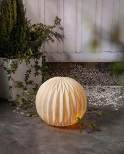 Hot Ulkokoriste Sandy Globe 30 Cm Ulkovalaisimet|Ulkovalaisimet