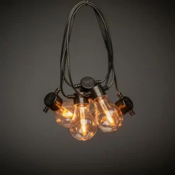 Fashion Valosarja B/O, 10 LED-lamppua, Aurinkopaneeli Ulkovalaisimet|Ulkovalaisimet