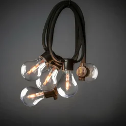 Clearance Valosarjan Jatko-osa E27, 10 Vaihdettavaa LED-lamppua Ulkovalaisimet|Ulkovalaisimet