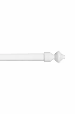 Clearance Verhotanko 28 Mm, 160 Cm, Valkoinen Verhotangot