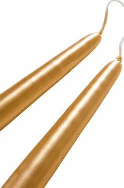 Store VICKAN METALLIC Antiikkikynttilät, 2/pakk. - Korkeus 35 Cm Kynttilät|Joulukoristeet