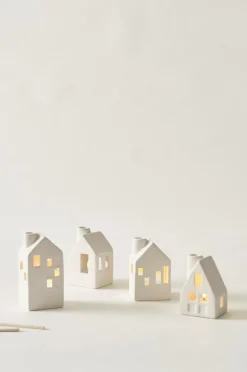 Store VILLAGE Kynttilälyhdyt, 4 Kpl Kynttilälyhdyt