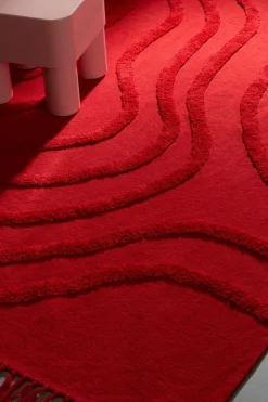 Flash Sale WAVE Puuvillamatto Orgaaninen 130x190 Cm Puuvillamatot & Räsymatot|Lasten Matot