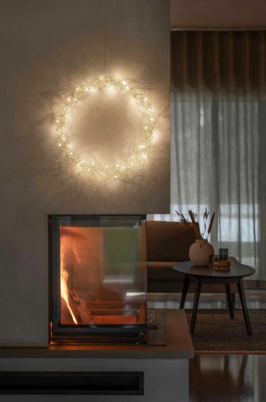 Discount WREATH Seppele LED-valolla ø 45 Cm Jouluvalot