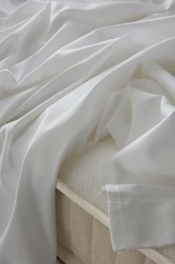 Hot ZACK SATIN Lakana Orgaaninen Aluslakanat