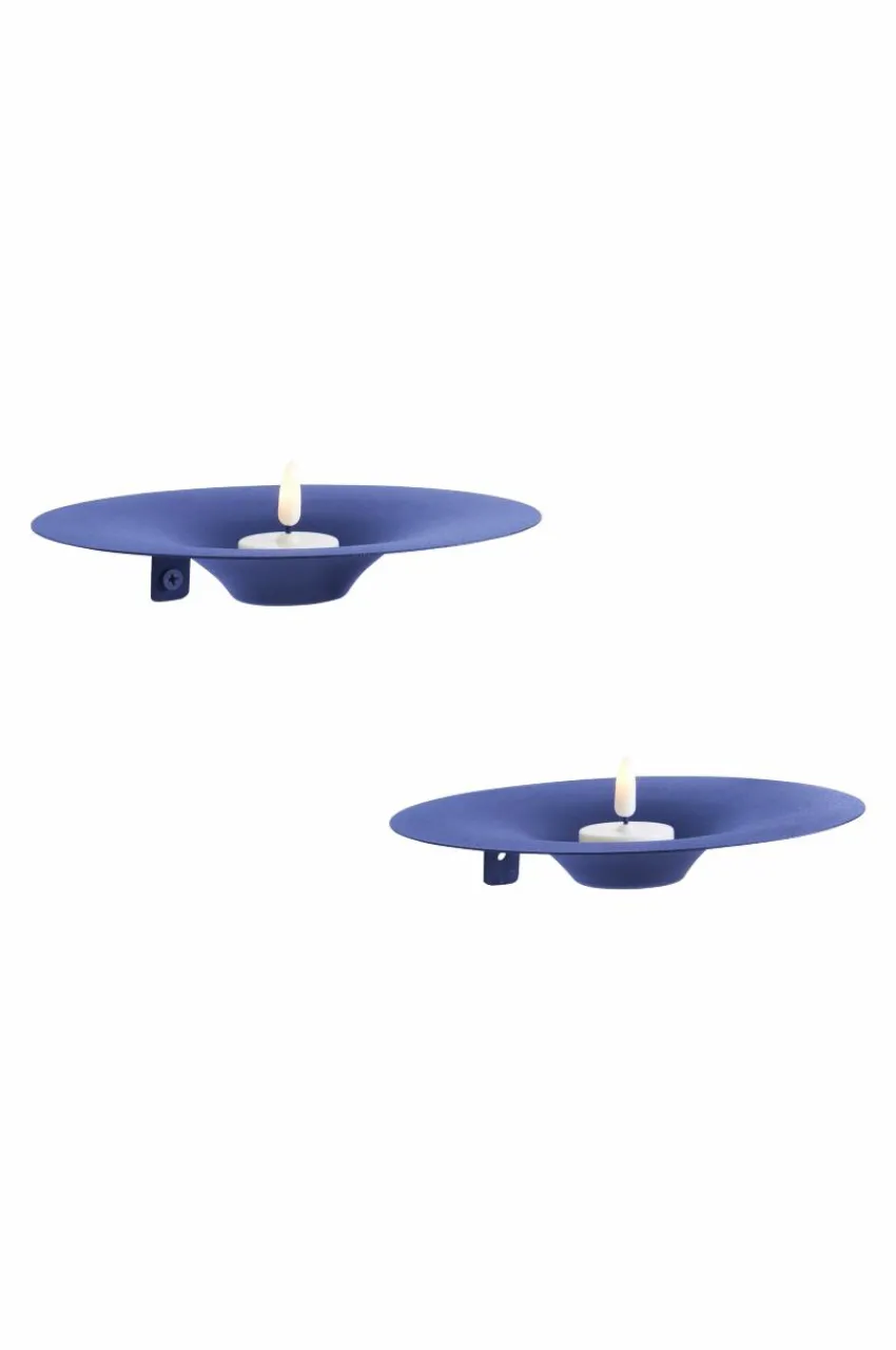 Flash Sale ZEPPELIN Seinälampetit, 2/pakk. Kynttilänjalat